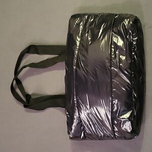 💙BLACK PUFFER BAG